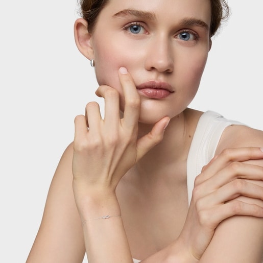 Pulsera cadena infinito de plata TOUS Motivos