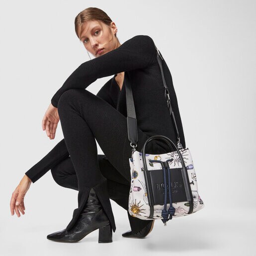 Бежевая сумка на одно плечо TOUS Magic