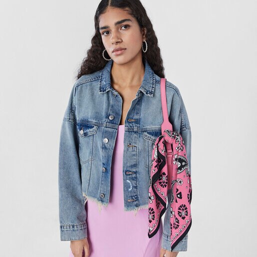 Pink leather TOUS Legacy Shoulder bag