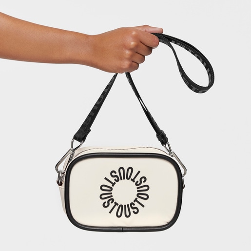 ベージュのクロスボディ・レポーターバッグ TOUS Miranda Soft