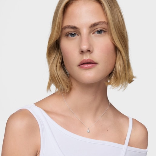 Collar corto estrella de plata TOUS Motivos