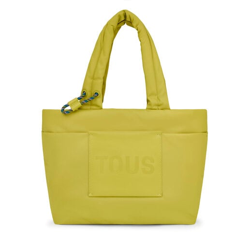Large lime green TOUS Marina Tote bag TOUS