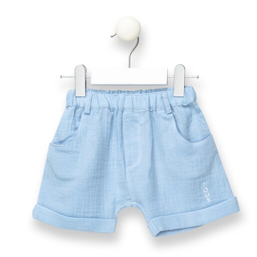 Kaos Coco short-sleeved short & shorts in sky blue