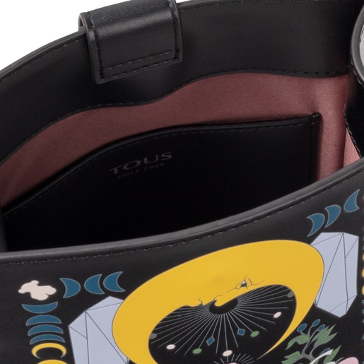 Mini bolso negro multicolor TOUS Magic