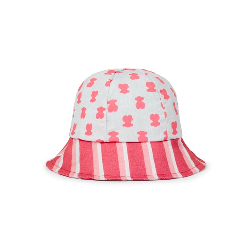 Gorrito de playa niña BCrash rosa