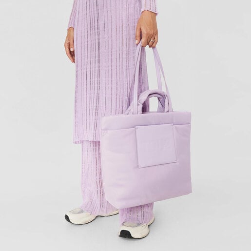 Mauve TOUS Marina Shopping bag | TOUS