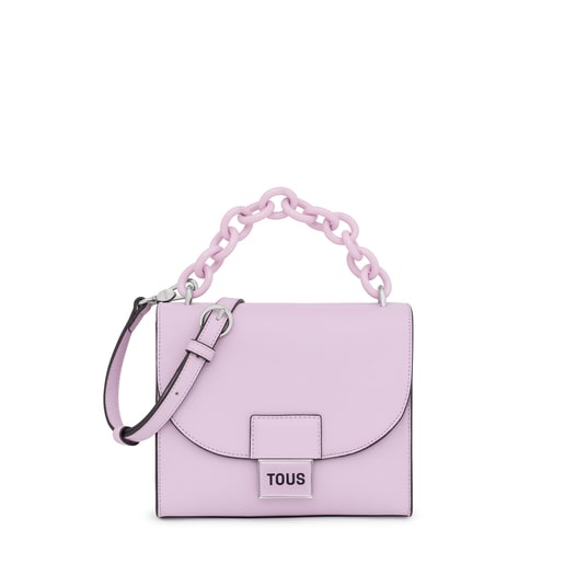 Small mauve TOUS Sylvia Crossbody bag | TOUS