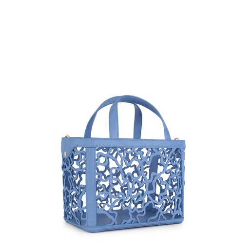 Small blue Kaos Shock Tote bag