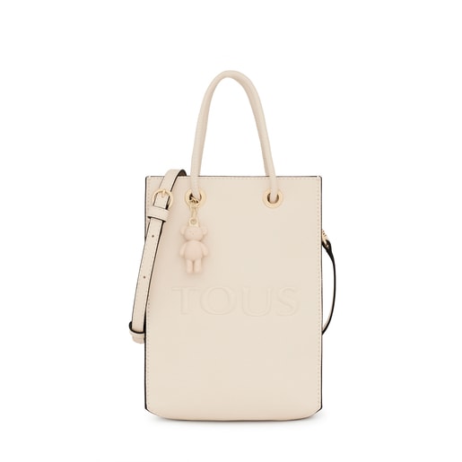 Mini bolsa beige TOUS La Rue