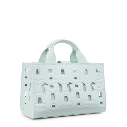 Medium light blue Amaya Shopping bag TOUS MANIFESTO CUT