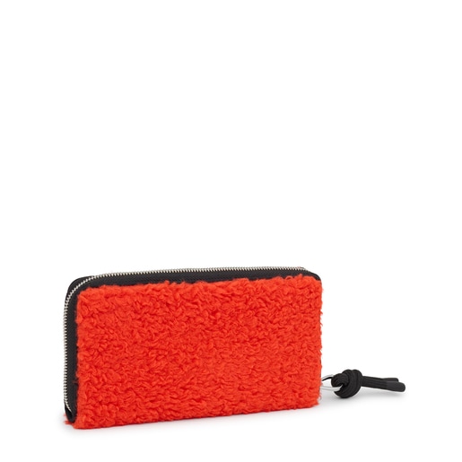 Portefeuille TOUS Empire Fur orange