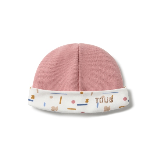 Conjunto de bebé de recién nacido Geome rosa