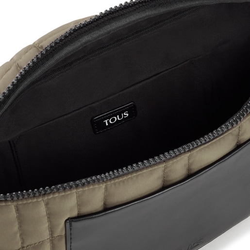 Riñonera grande caqui TOUS Empire Padded