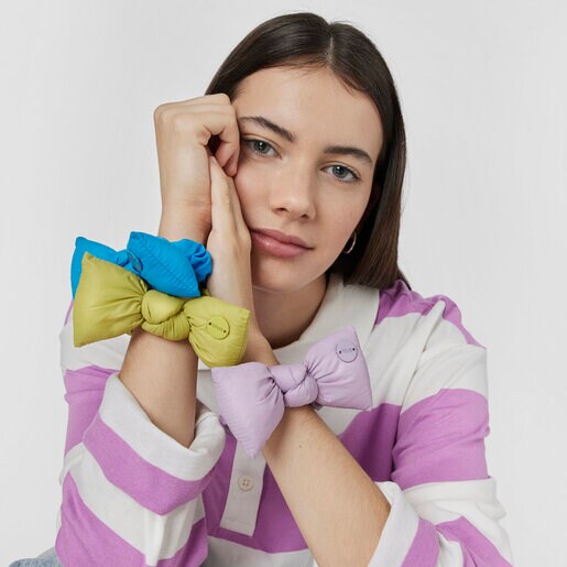Coletero malva TOUS Cloud Scrunchie