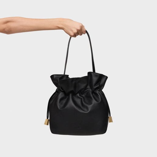 Bombonera negra mediana Tous Heritage