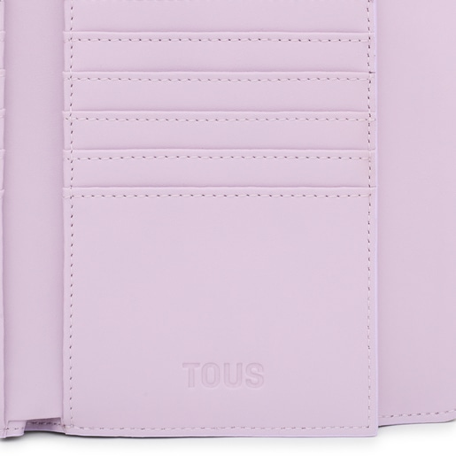 Mauve Kaos Pix Flap Wallet