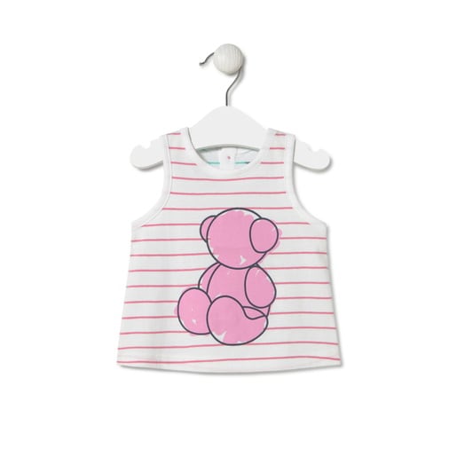 Stripy Bold Bear t-shirt in Casual unique