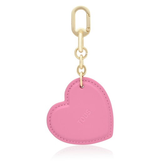 Llavero rosa oscuro TOUS Corazón