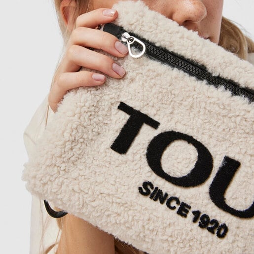 Бежевый клатч Amaya Warm