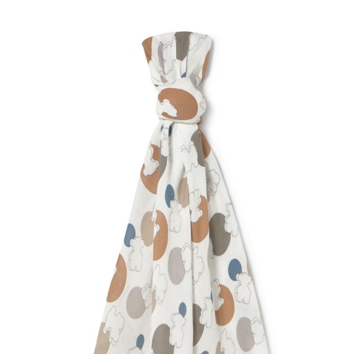 Baby muslin in Muse brown