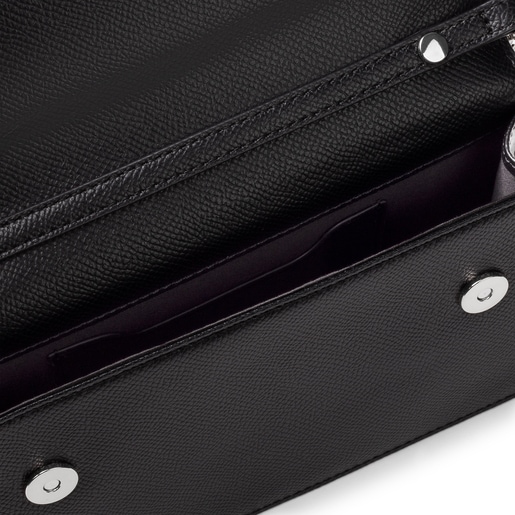 ブラックのスモールクロスボディバッグ T Pop