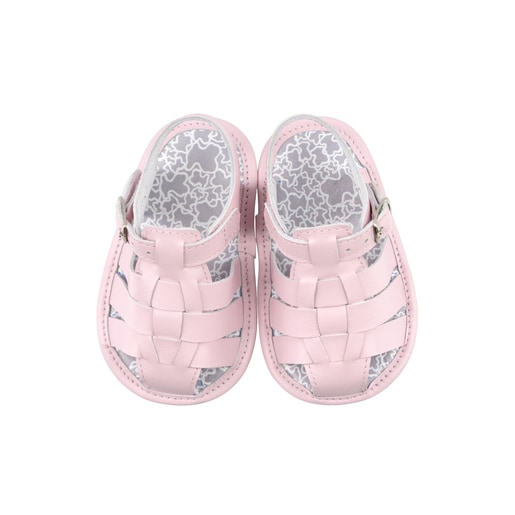 Sandalia hebilla Mini Walk Nature rosa