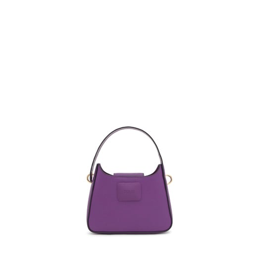 Mini sac à bandoulière violet TOUS Lucia