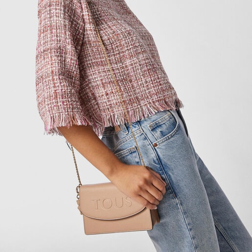 Маленькая темно-серая сумка-кроссбоди T Pop