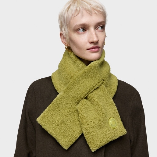 Green Scarf TOUS Faux