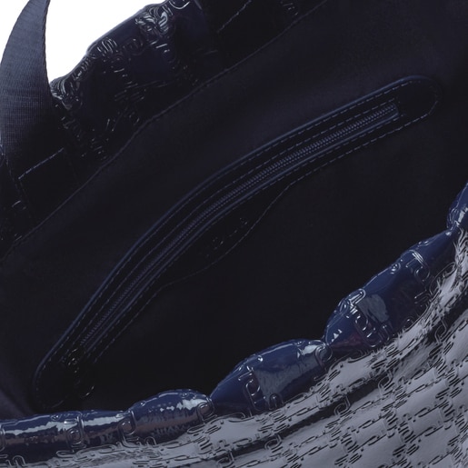 Mochila plana Tous Urban azul marino