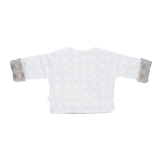 Chaqueta acolchada Mossaic Azul Celeste