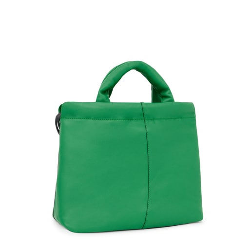 Medium green leather TOUS Cloud One-shoulder bag