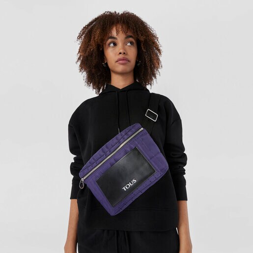 Sac banane TOUS Empire Padded moyen violet