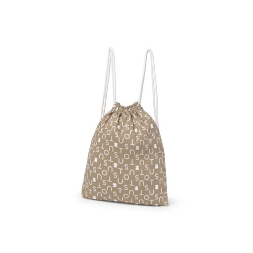 Mochila preescolar de bebé Soft beige