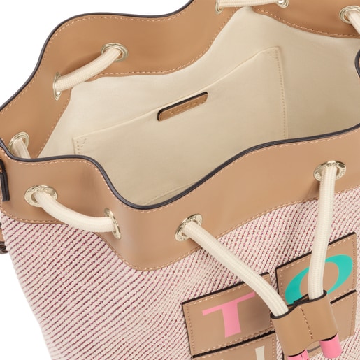 Pink TOUS Yummy Bucket bag