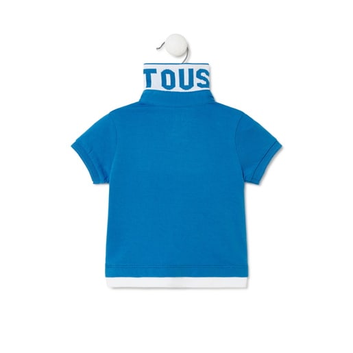 Polo t-shirt in Casual blue