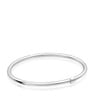 Silver closed Bangle Hold
