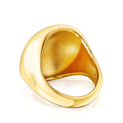 Ring Plump aus Vermeil-Silber