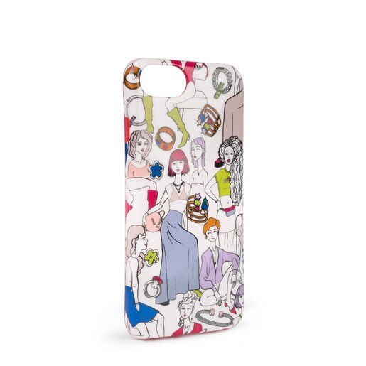 Funda iPhone 6S/7/8 Tribe multicolor