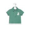 Polo t-shirt in Casual green