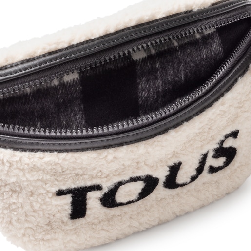 Бежевая поясная сумка Amaya Warm