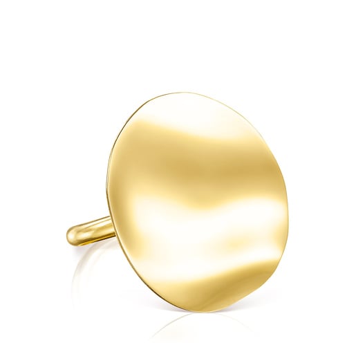 Silver Vermeil Nenufar petal Ring