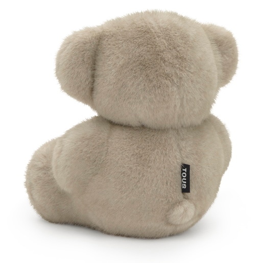 Peluche taupe Bold Bear Wild