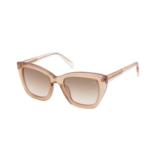 Pink Sunglasses Pale Square