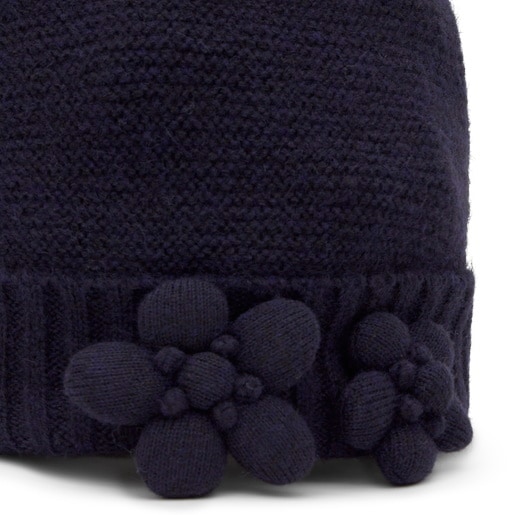 Gorro azul marino TOUS Daisy