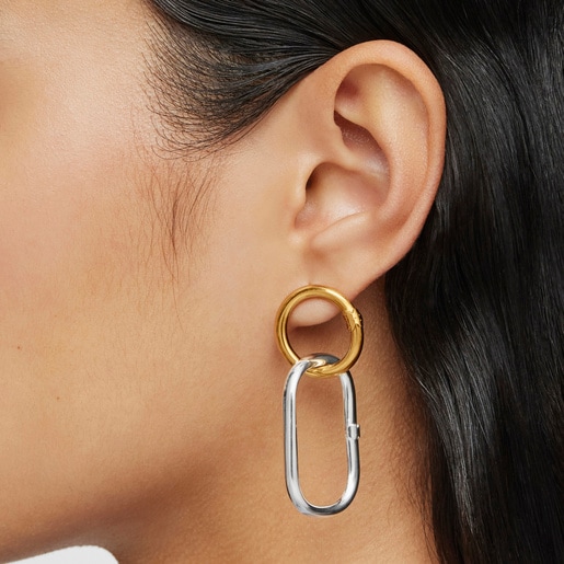 Vermeil Silver Hold Earrings