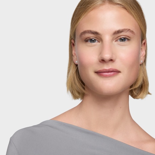 Silver star Earrings TOUS Motifs