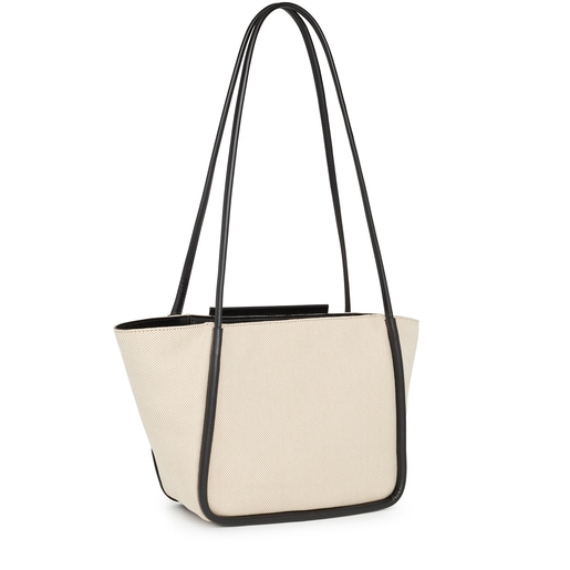 Сумка-тоут среднего размера TOUS Empire Cotton бежевого цвета