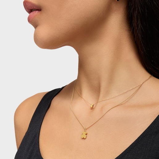 mm gold bear pendant Sweet Dolls