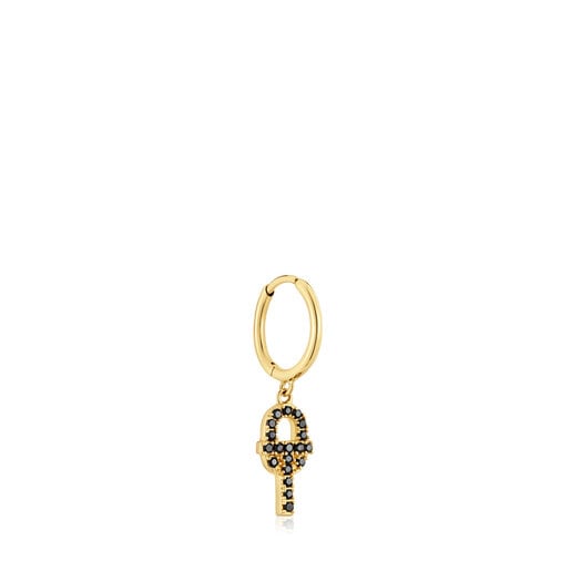 Gold Single earring with spinels TOUS MANIFESTO | TOUS